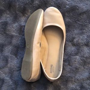 nude flats size 11, worn 3 times total